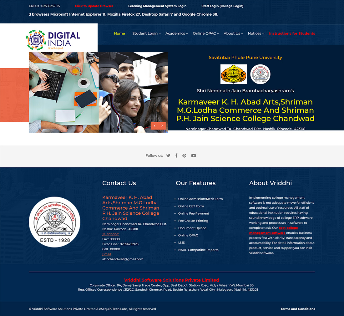 Click Here for Online Admission